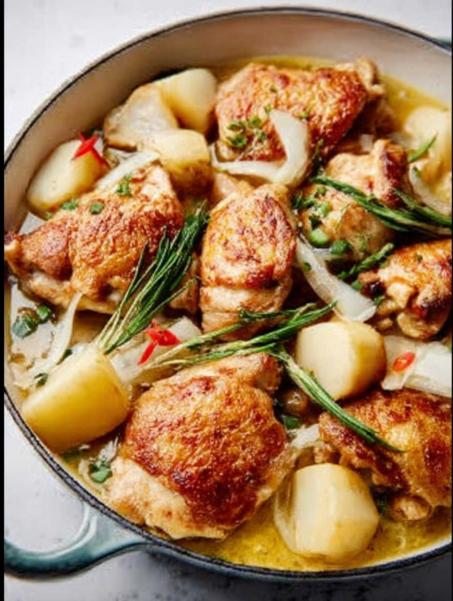 Huhn in Apfelsoße image 2