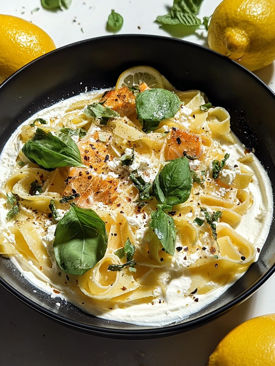 Zitronen-Ricotta-Pasta image 2