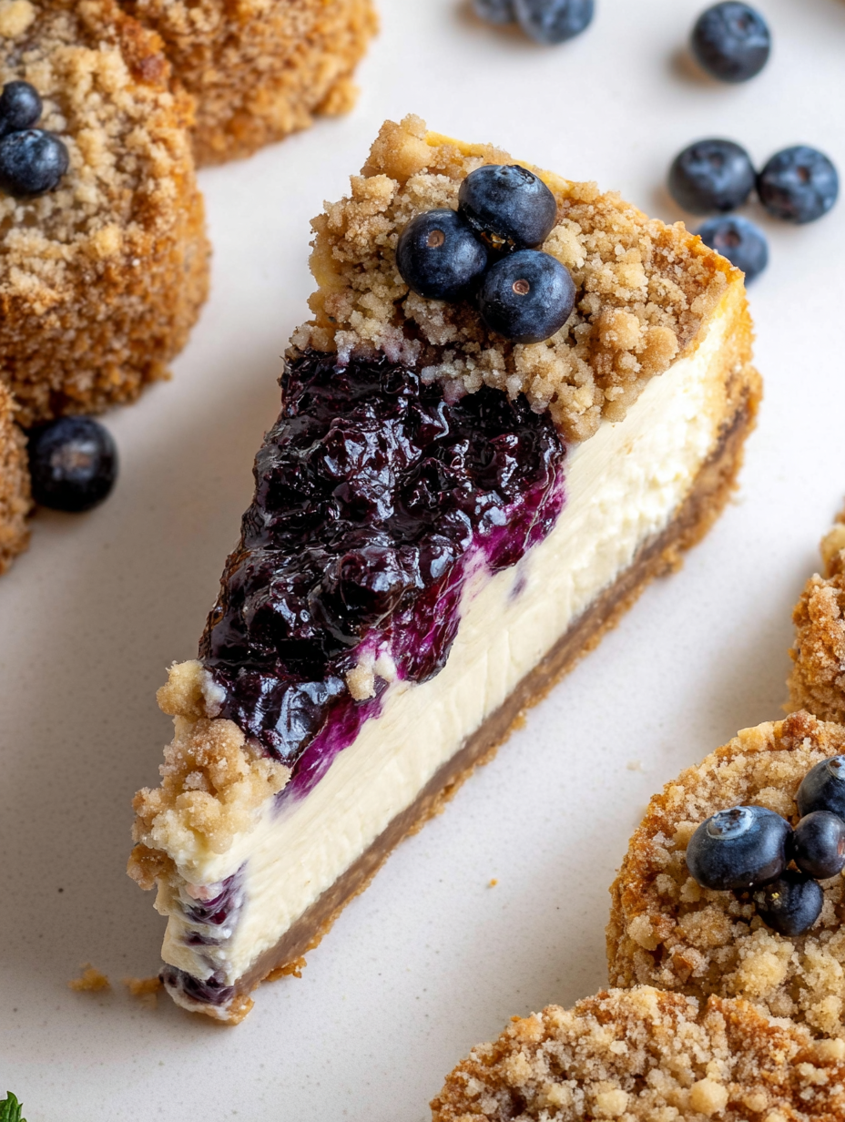 Blaubeer-Ananas-Käsekuchen image 2