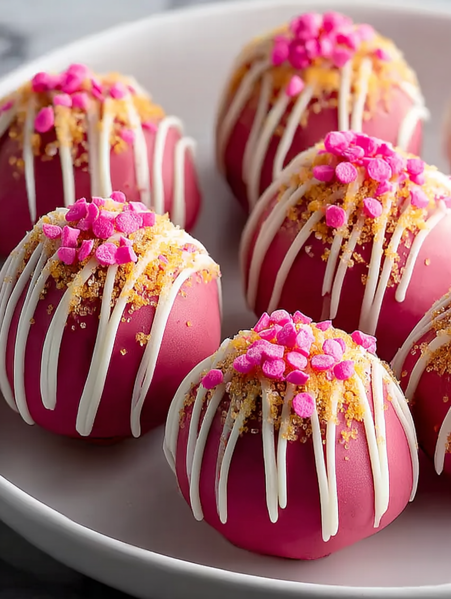 Erdbeer-Käsekuchen-Trüffelbällchen – ein unwiderstehliches Dessertrezept! image 2