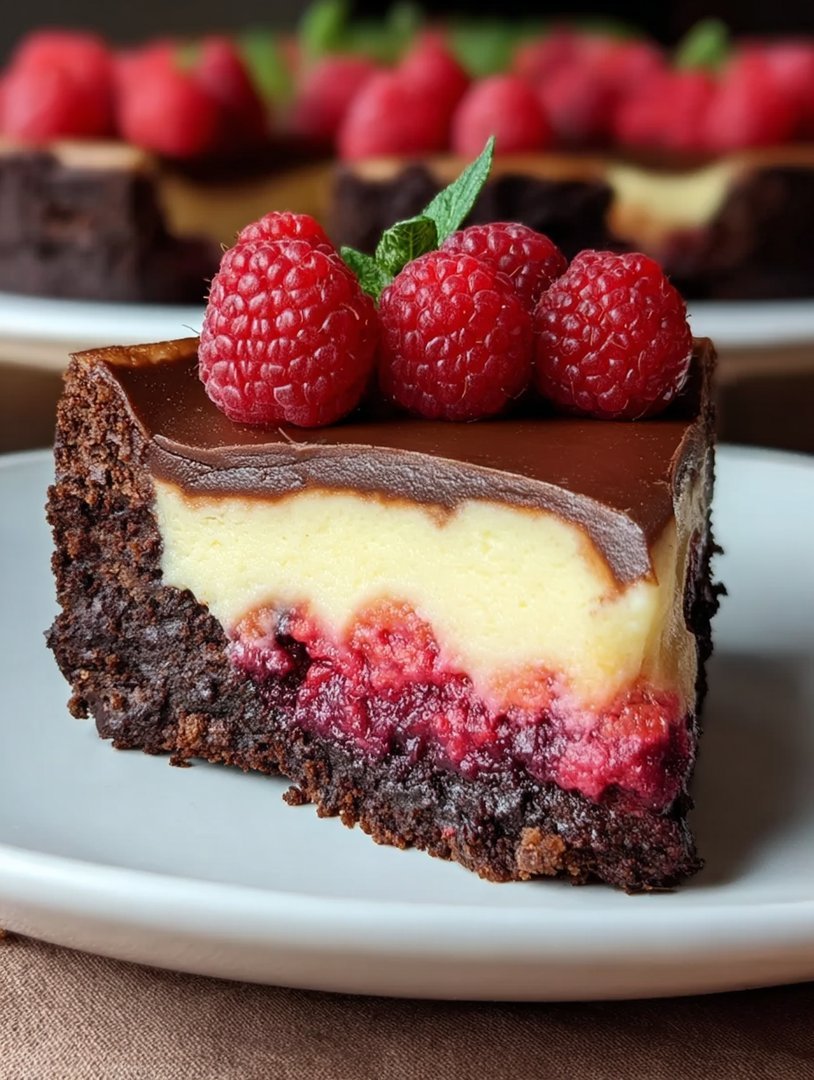 Fruchtiger Brownie-Käsekuchen image 2