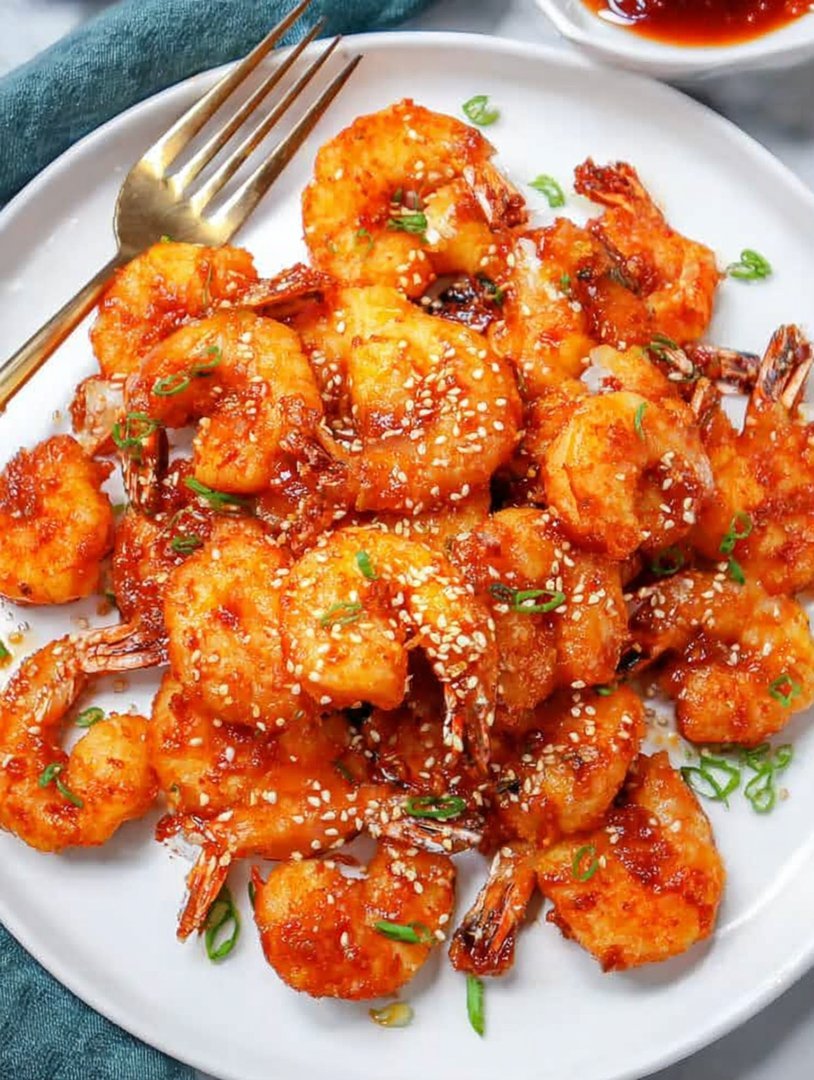 Gochujang-Honig-Garnelen image 2