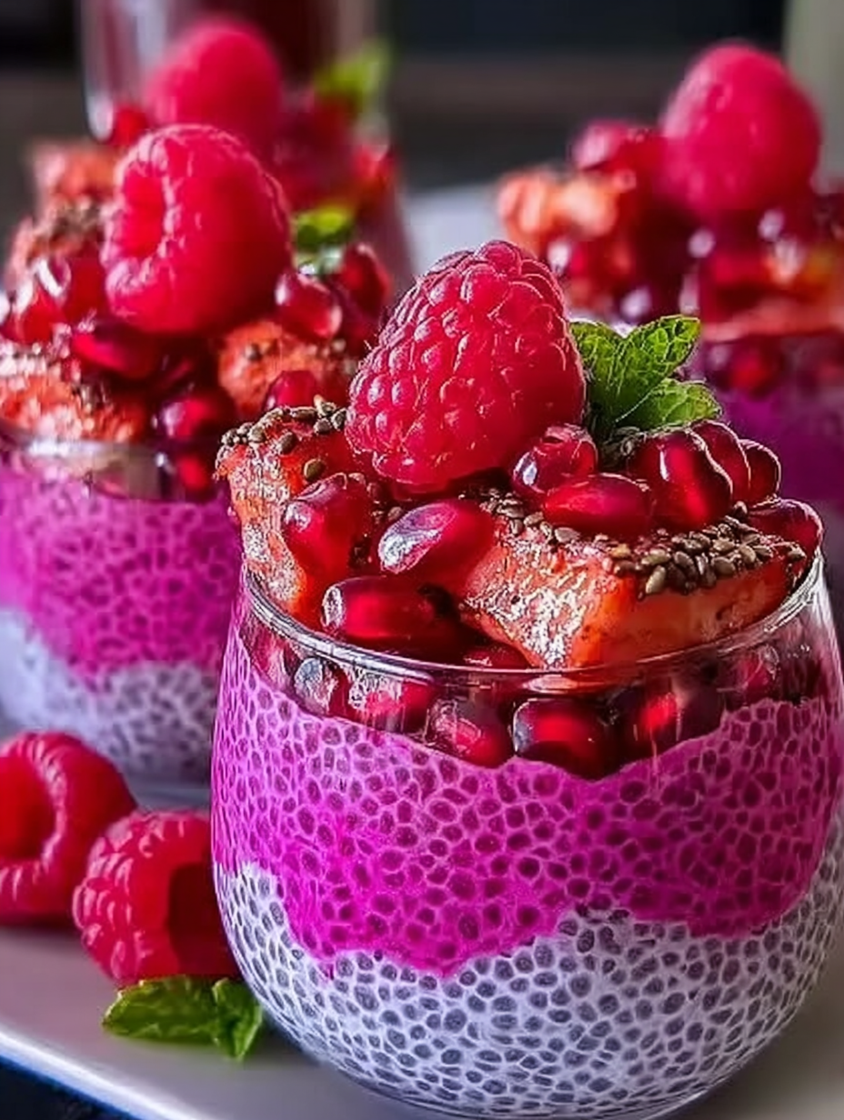 Granatapfel-Himbeer-Chia-Symphonie image 2