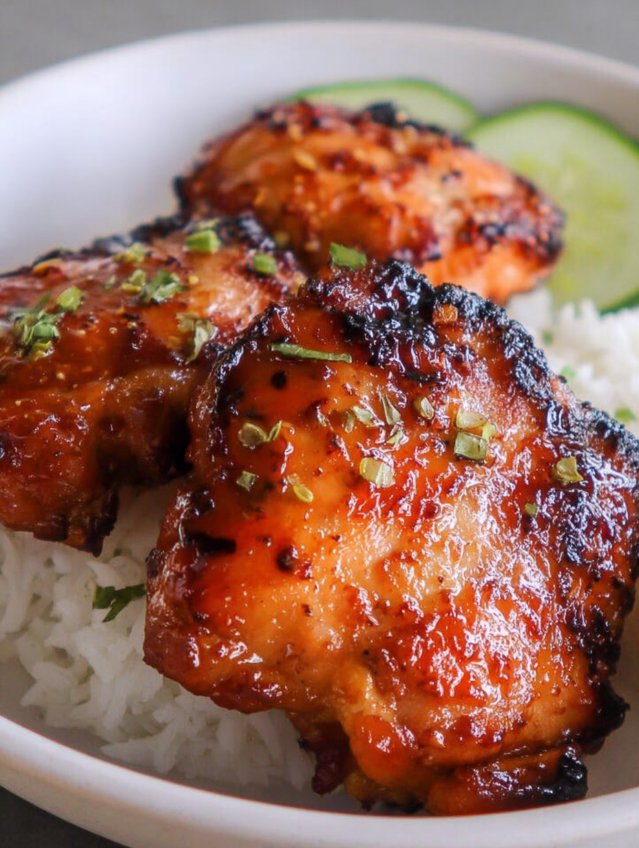 Hähnchen mit süßer Chili-Glasur image 2