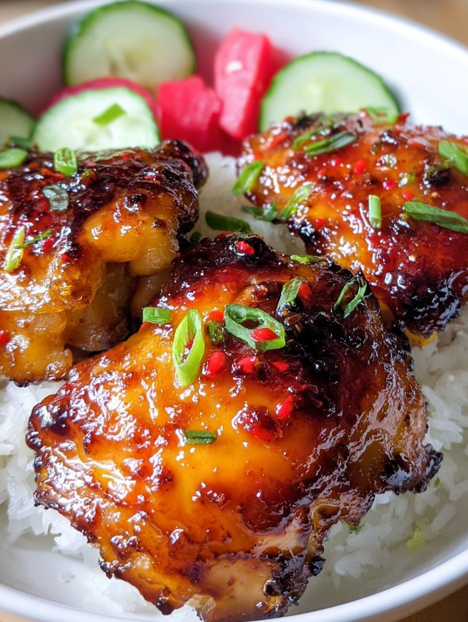 Hähnchenschenkel mit süßer Chili-Note image 2