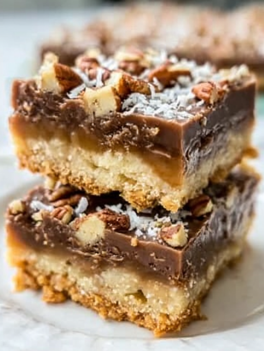 Kokosnuss-Toffee-Riegel image 2