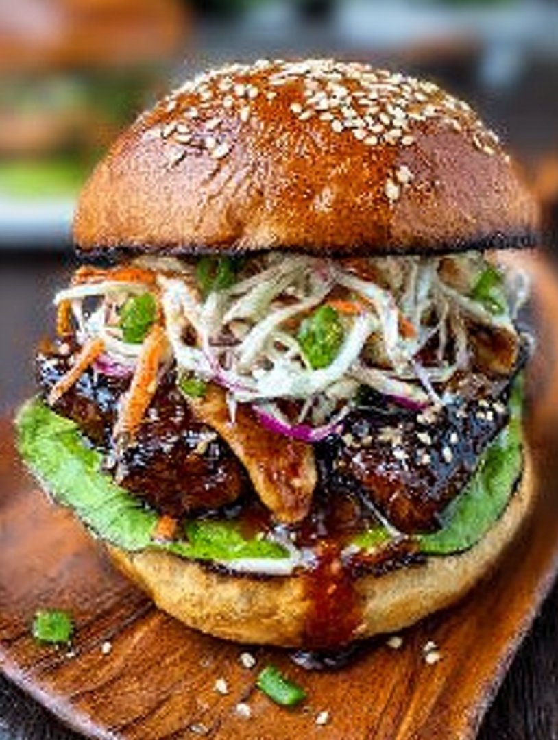 Koreanisches BBQ-Hähnchensandwich image 2