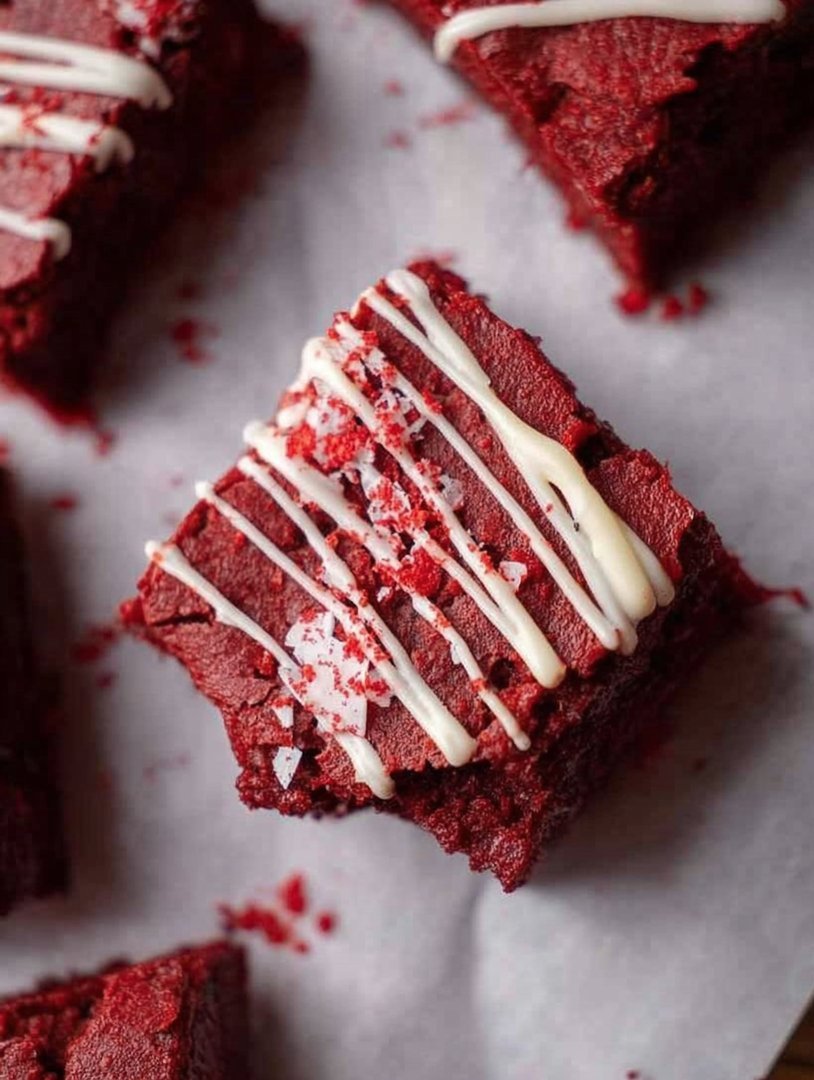 Red Velvet Brownies image 2