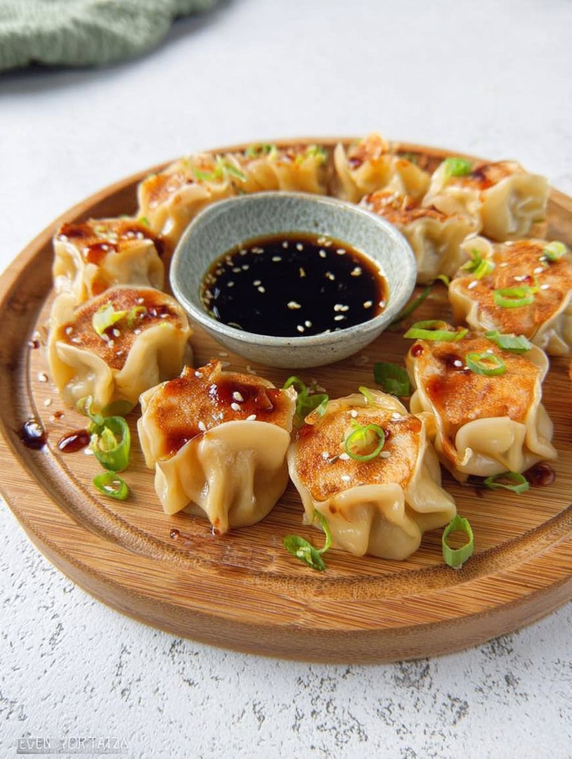 Rindfleisch- und Garnelen-Teigtaschen image 2