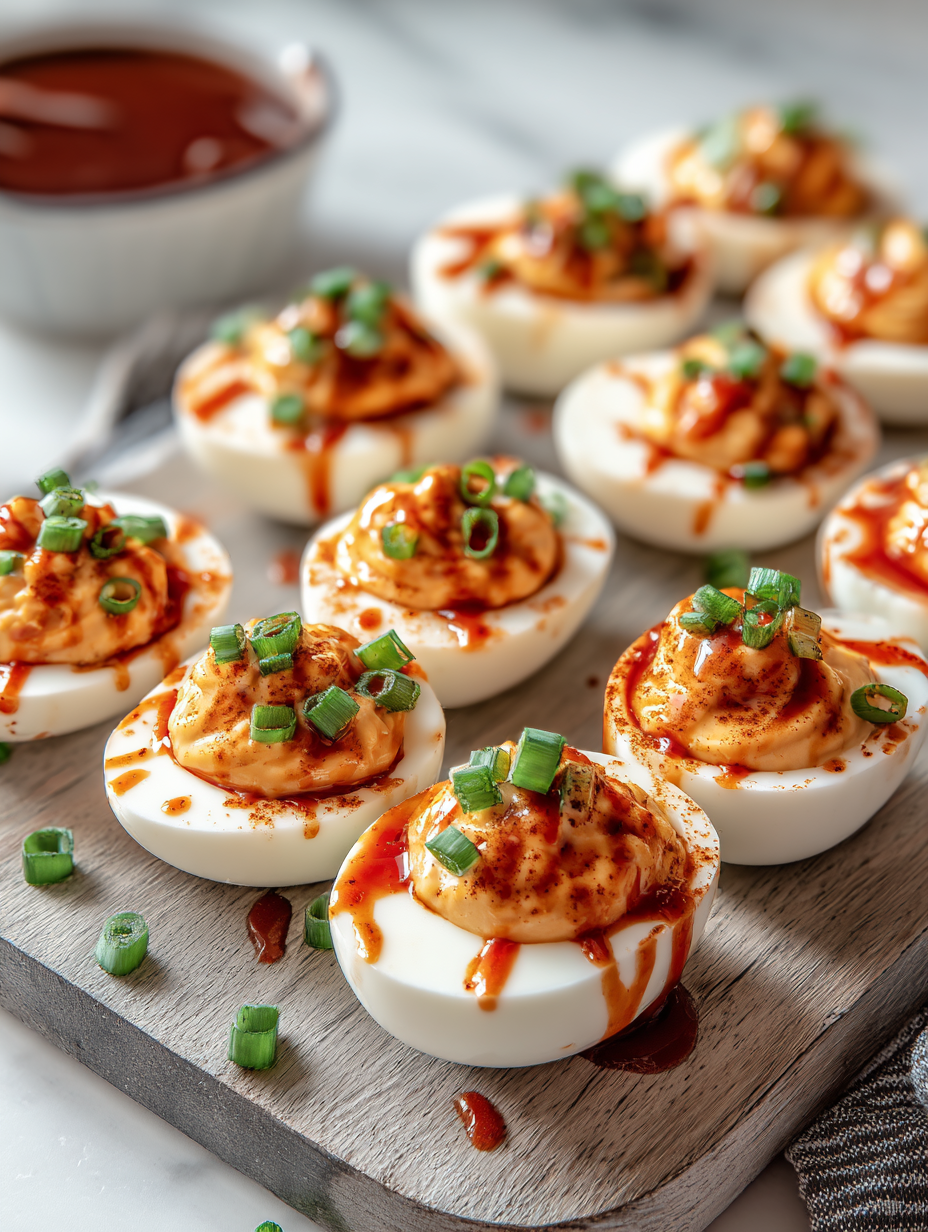 Scharfe Gochujang-gefüllte Eier image 2
