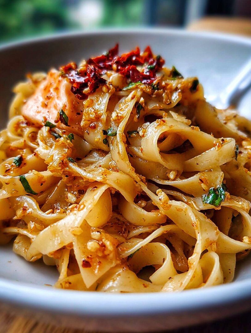 Scharfe Knoblauch-Chili-Nudeln image 2