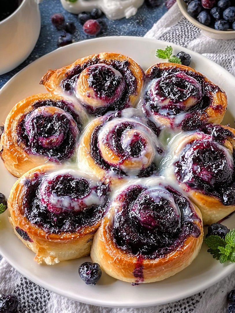 Schwedische Blaualkoholfreie Bier-Schnecken image 2