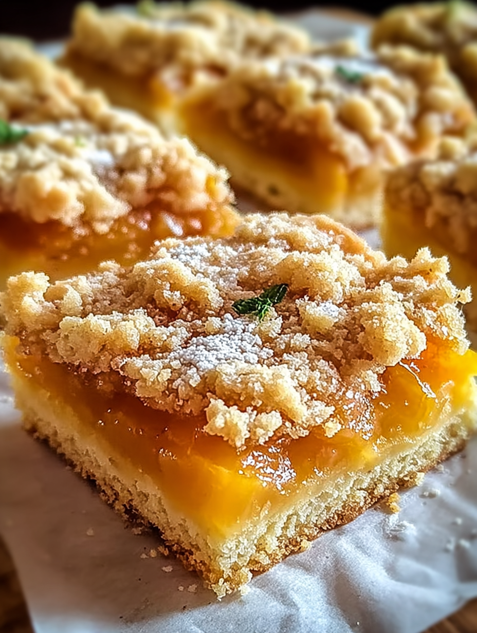 Aprikosen-Mürbeteigriegel image 2