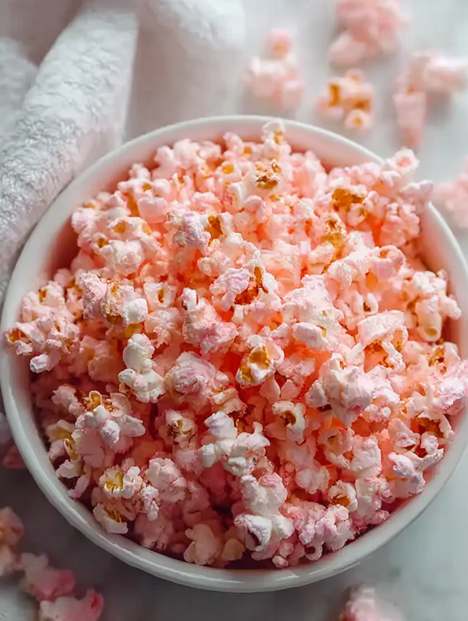 Einfaches rosa Popcorn image 2