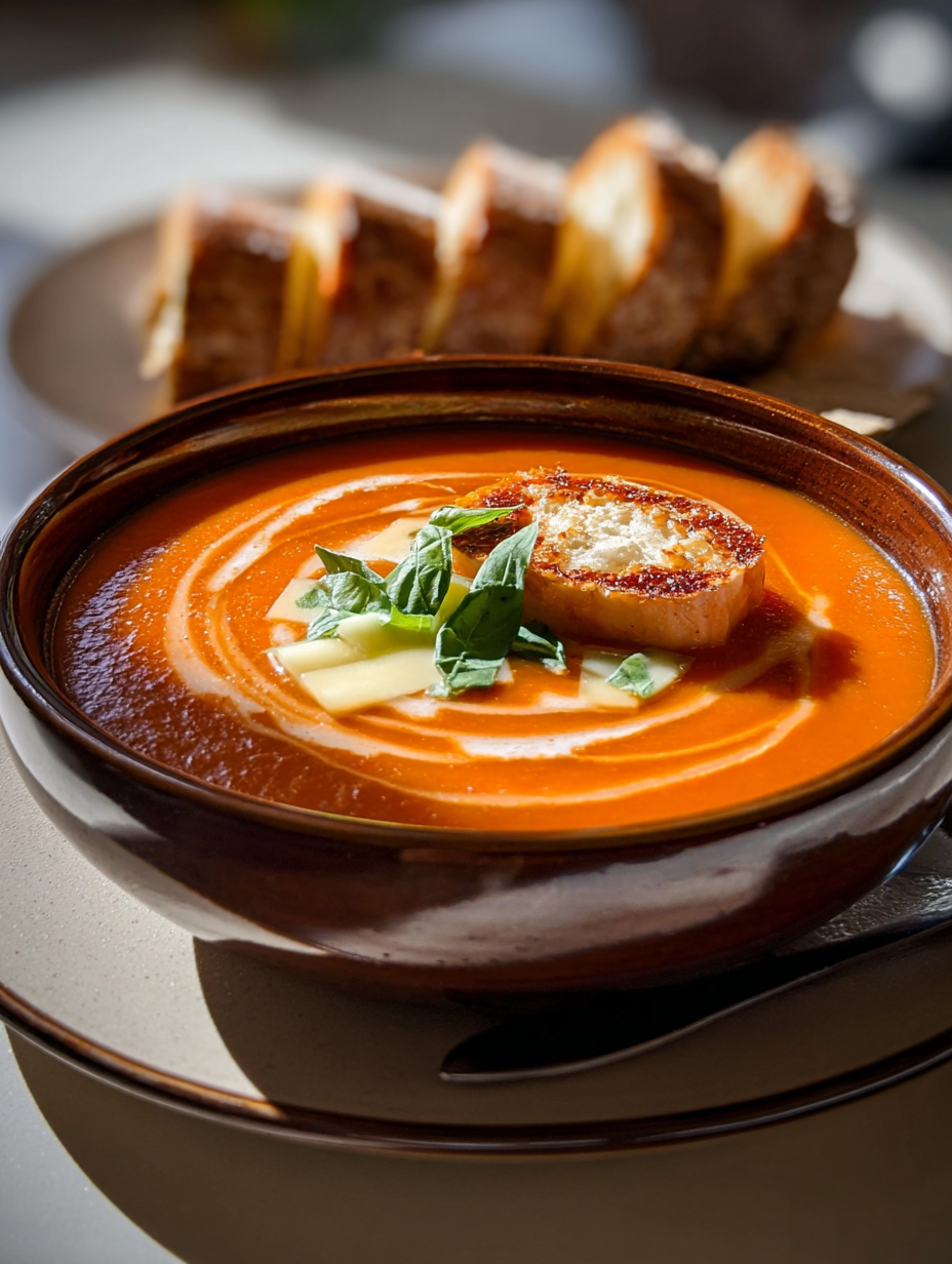 Geröstete Paprika-Gouda-Suppe image 2