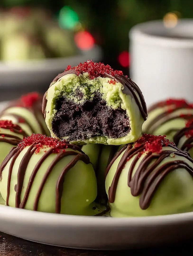 Grinch-Oreo-Trüffel ohne Backen image 2