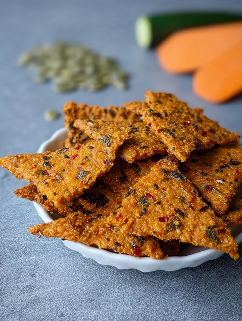 Herzhafte vegane Cracker - gesund und lecker image 2