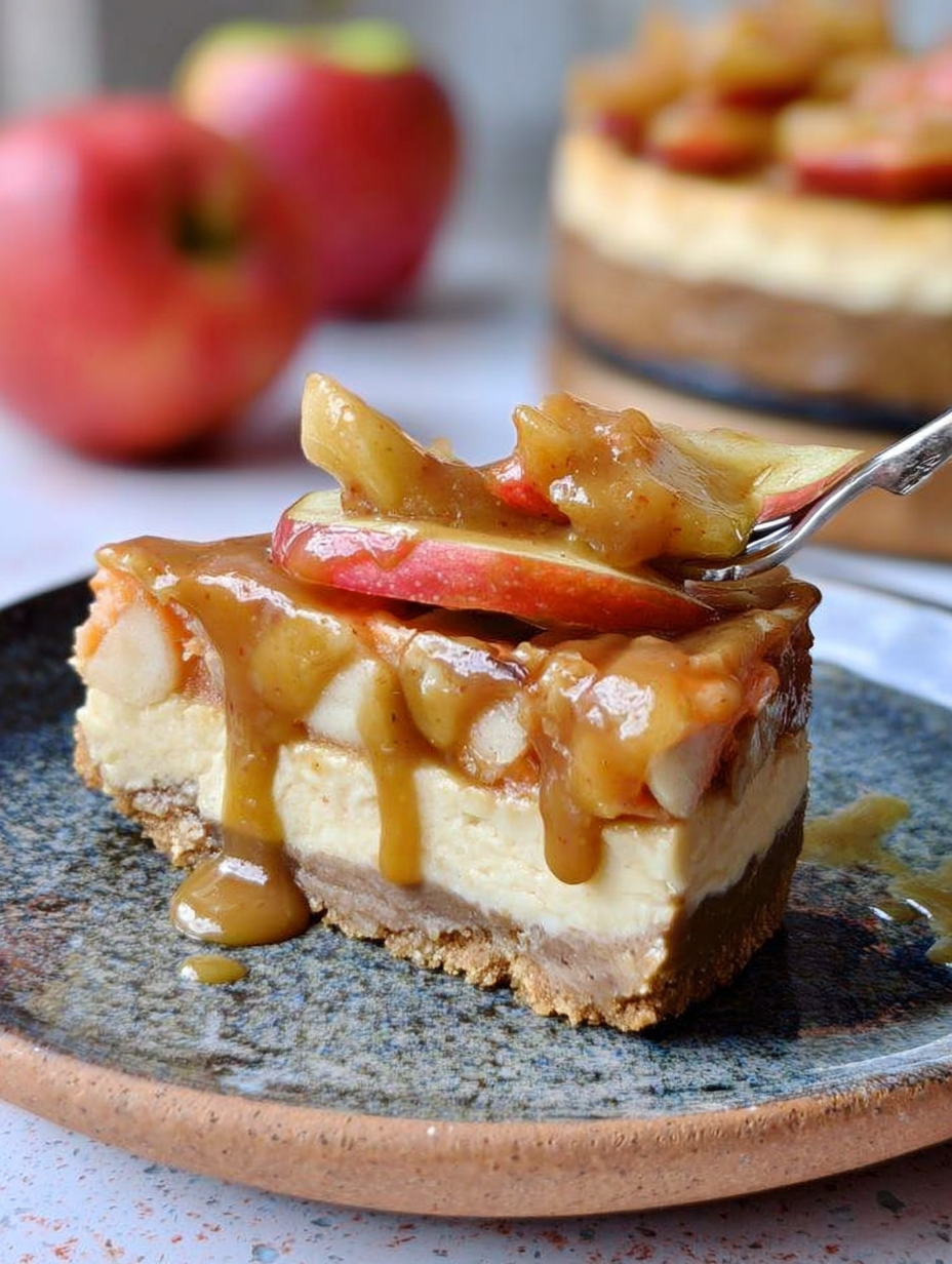 Karamell-Apfel-Käsekuchen image 2