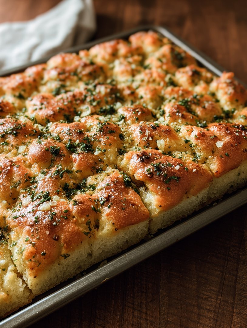 Käse-Knoblauchbrot-Focaccia image 2