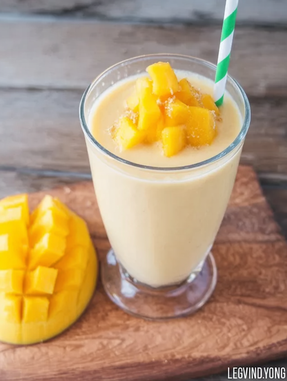 Kokos-Mango-Eiscreme-Smoothie image 2