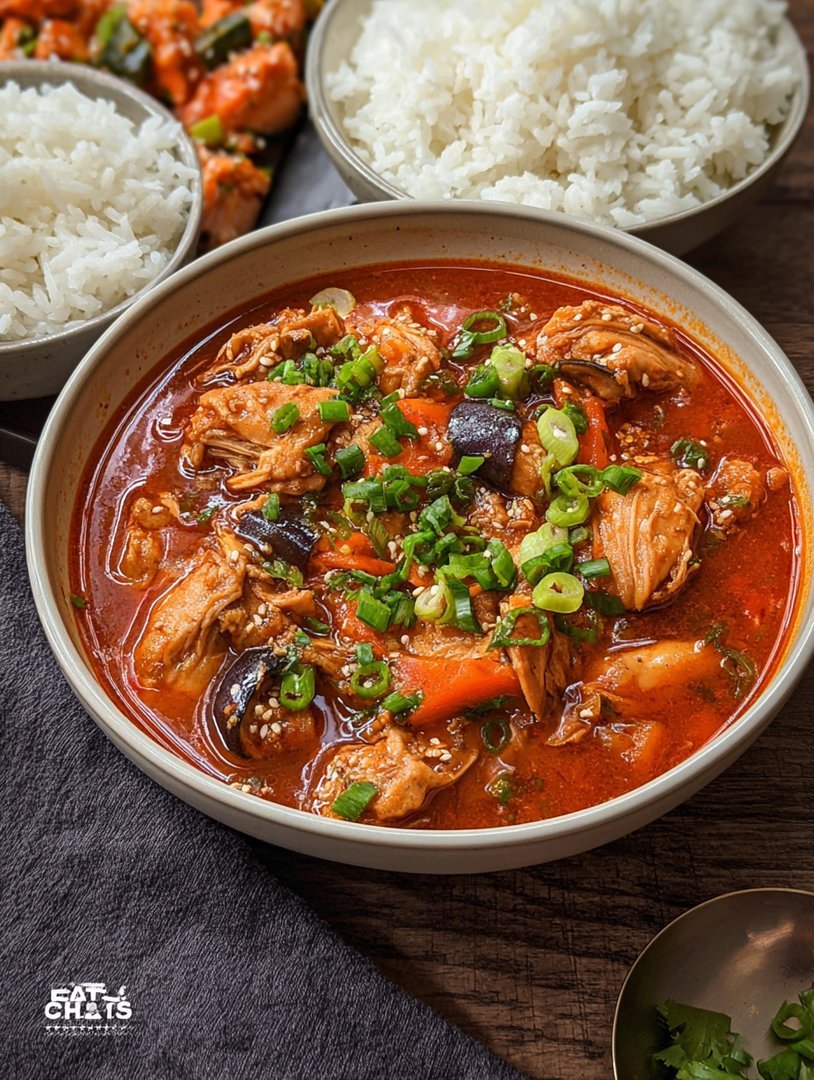 Koreanischer Hühnereintopf image 2