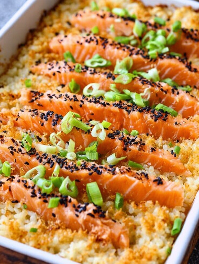 Lachs-Sushi-Auflauf image 2