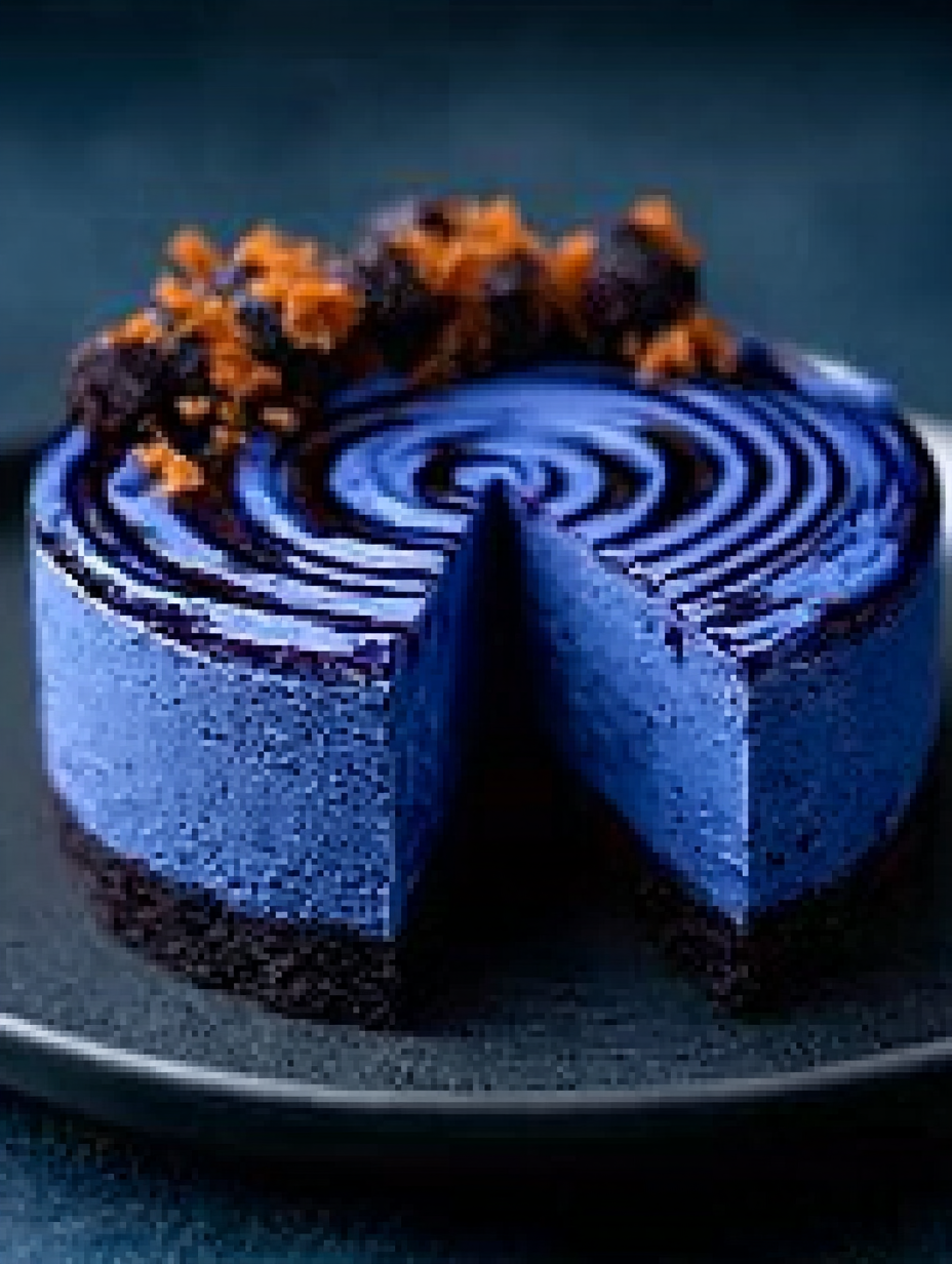 Ravenclaw Mitternachts-Blaubeer-Käsekuchen image 2