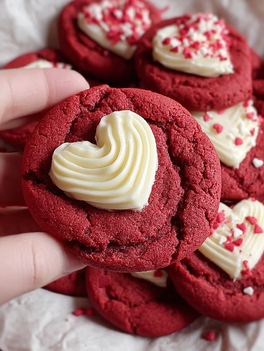 Rote Samt-Zuckerkekse image 2