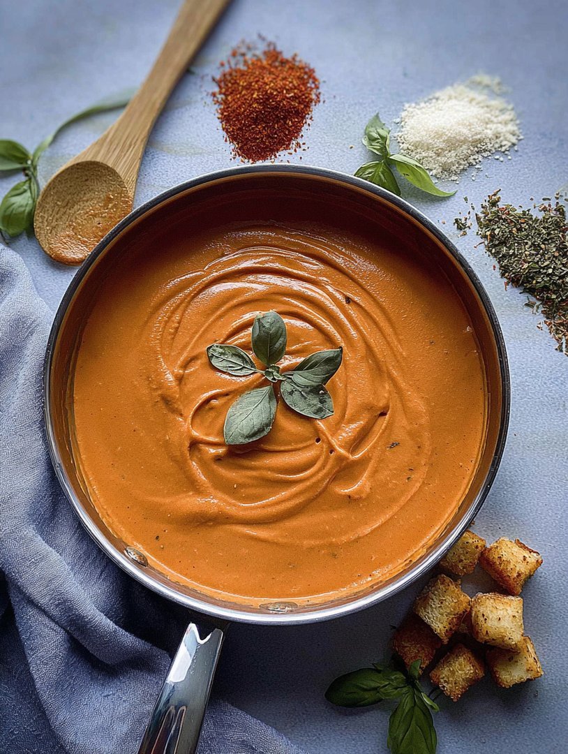 Tofu-Tomaten-Nudelsauce image 2