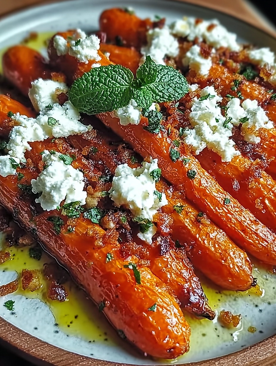 Würzige Honigkarotten mit Käse image 2