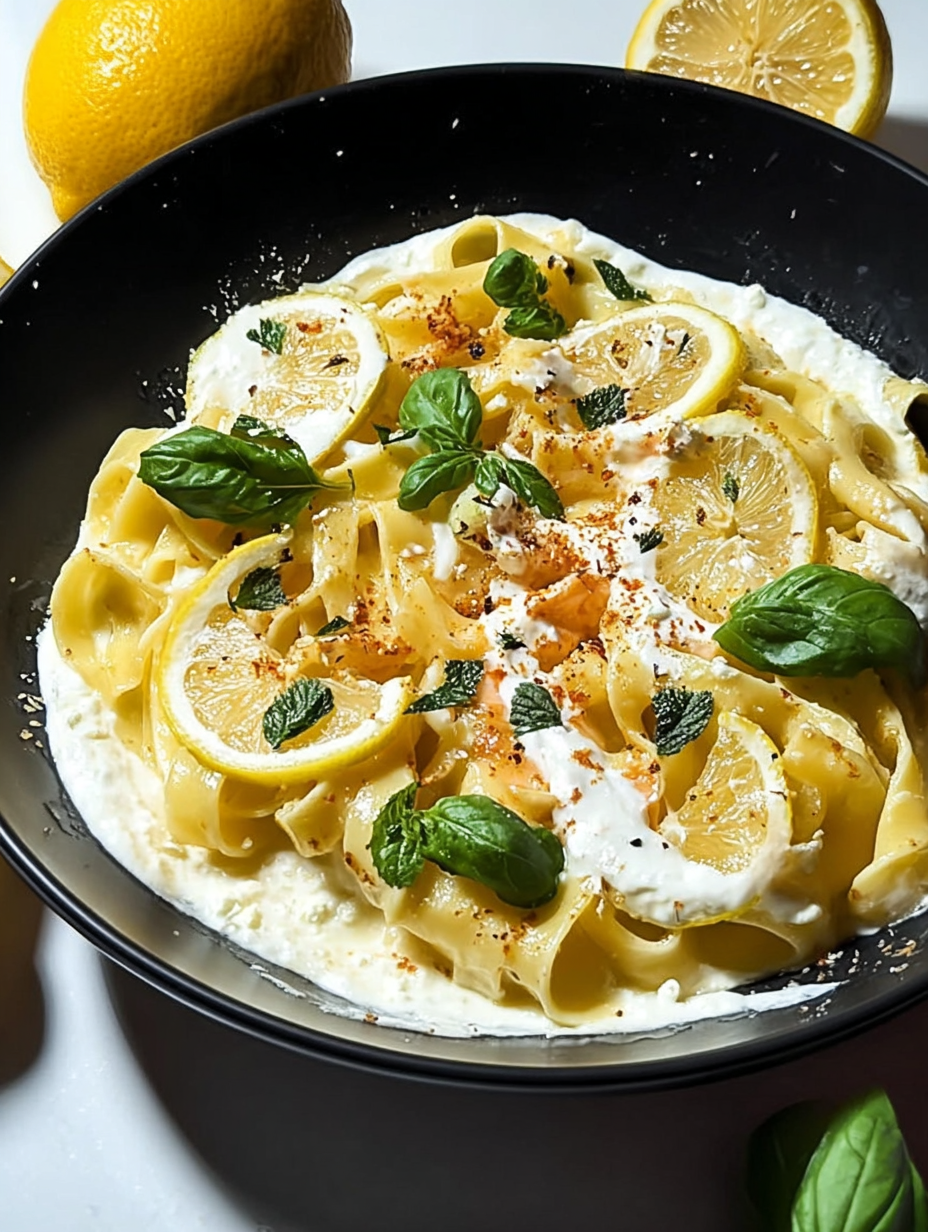 Zitronen-Ricotta-Pasta image 2