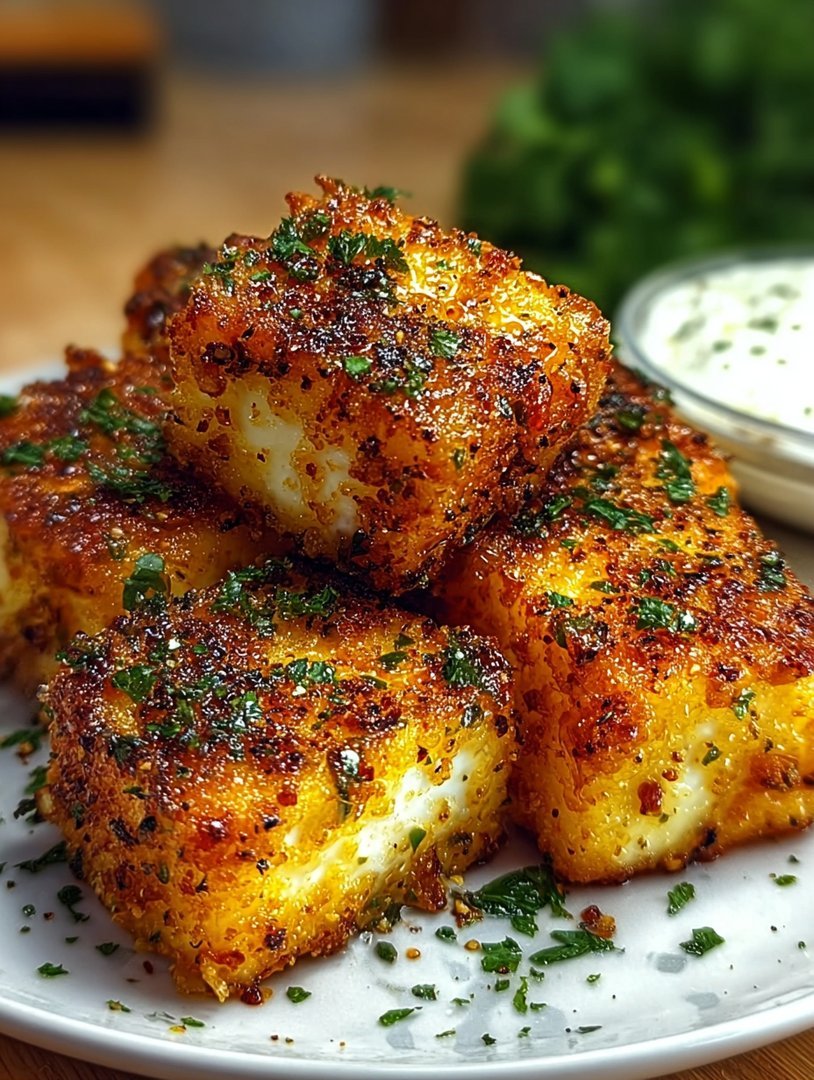 knusprigen Feta aus dem Airfryer image 2