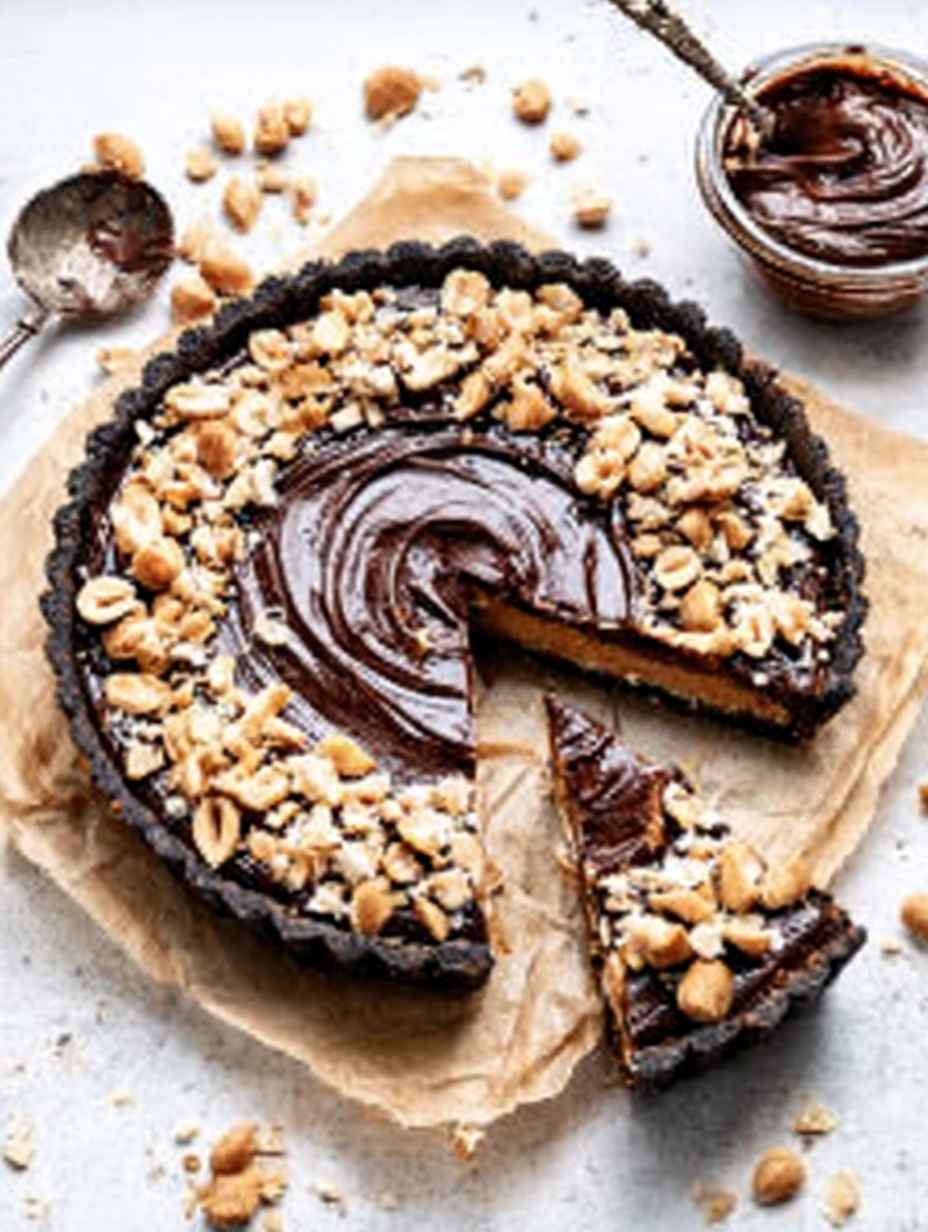 vegane Snickers-Tarte image 2