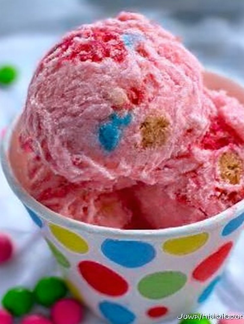 Einfaches hausgemachtes Kaugummi-Eis image 2