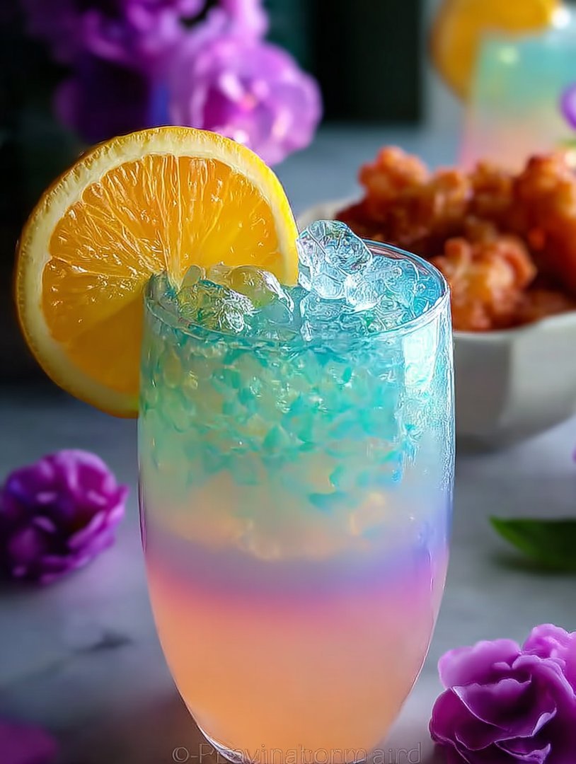Meerjungfrauen-Wasser-Mocktail image 2