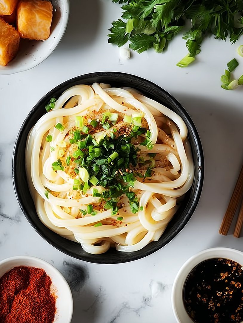 Vegane Knoblauch-Udon-Nudeln image 2