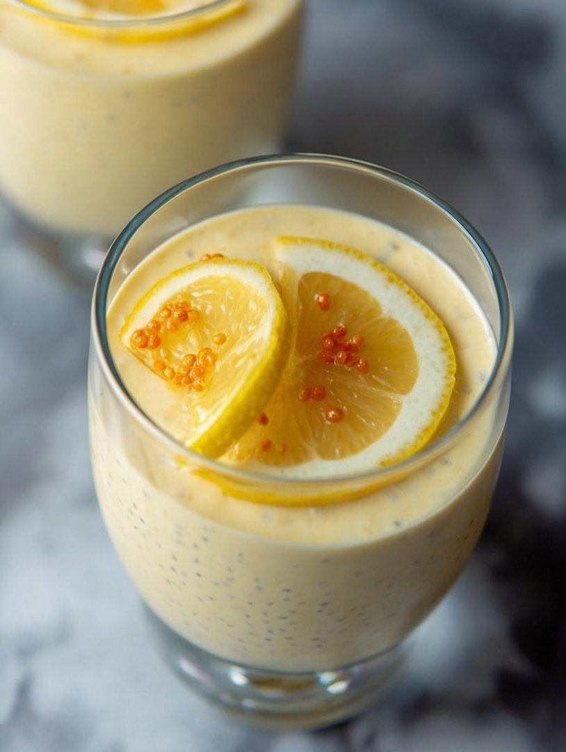 Yummy Lemon Cream Chia Pudding image 2